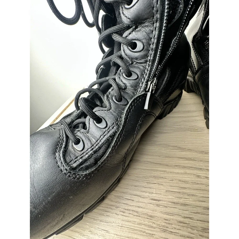 Belleville Khyber Tactical Boots TR806Z Men's Black 11 Wide Solid Side Zip